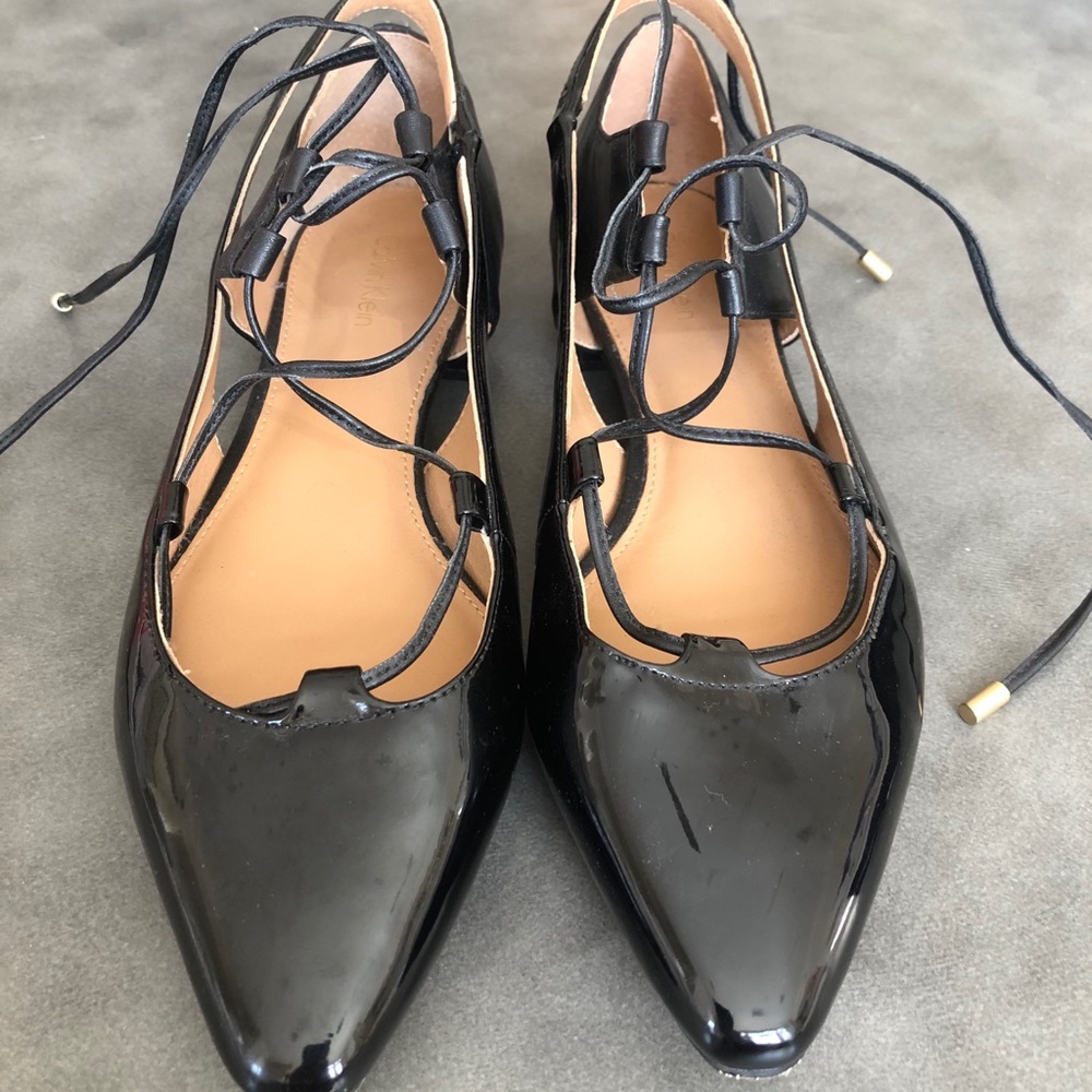 Calvin Klein flats